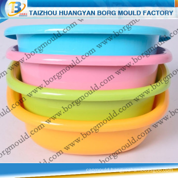 Injection moulding for plastic wash basin mould